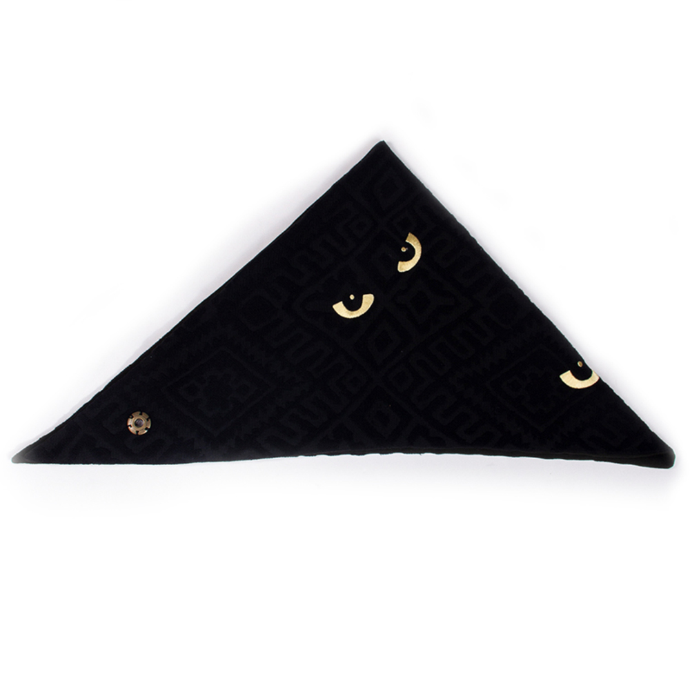PROVA BLACK & YELLOW SCARF | WOMENS SIZE 105CM